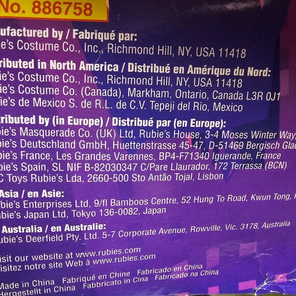 New Child Teenage Mutant Ninja Turtle Costume Boy L 12-14 Rubies Michelangelo - Picture 14 of 15